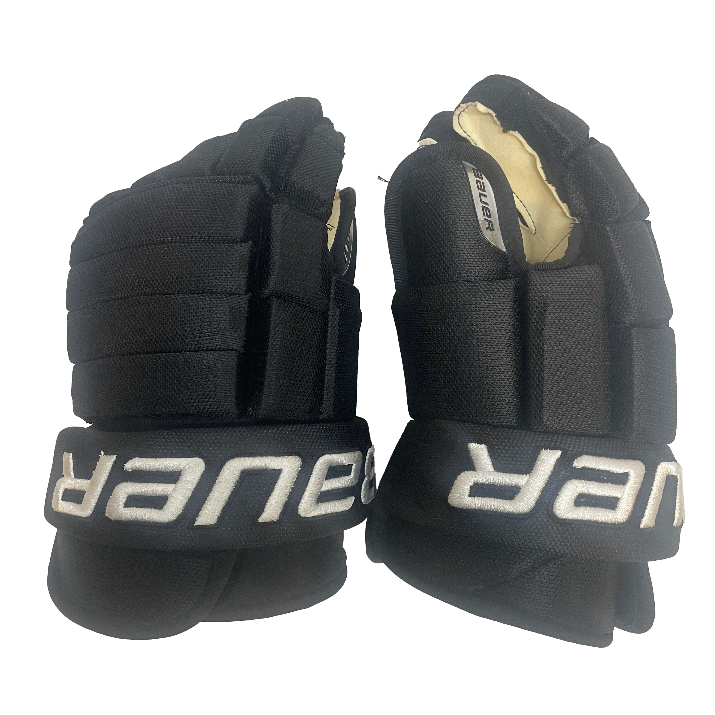 Bauer Pro Team - Nouveaux gants de hockey Pro Stock (noirs)